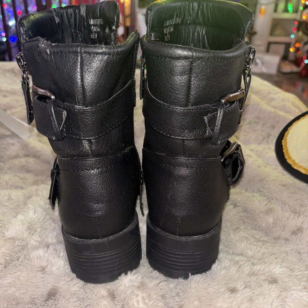 Rampage Women’s Fable Black Boots Size: 8 1/2 M (#BB5130) - Picture 3 of 5